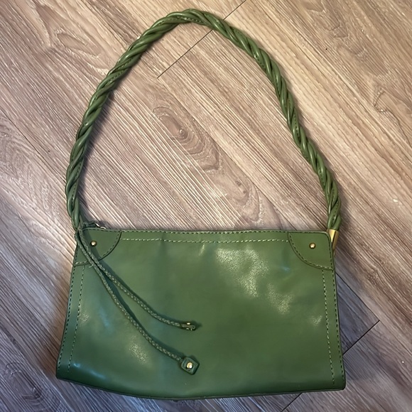 Relic Handbags - Relic Faux Leather Shoulder Bag w/ Braided Handle - EUC